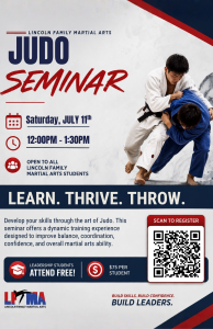 JUDO SEMINAR JULY 2026 (11 x 17 in)