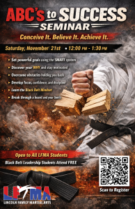ABC's to Success Seminar NOV 2026 (11 x 17 in)